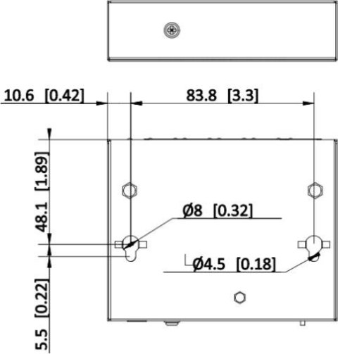 Repeater PoE Hikvision DS-3E0505P-E/R HIKVISION