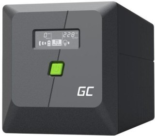 UPS ZASILACZ AWARYJNY Greencell PowerProof 750VA 480W LCD CZYSTA SINUSOIDA GREEN CELL