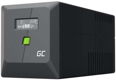 UPS ZASILACZ AWARYJNY Greencell PowerProof 750VA 480W LCD CZYSTA SINUSOIDA GREEN CELL
