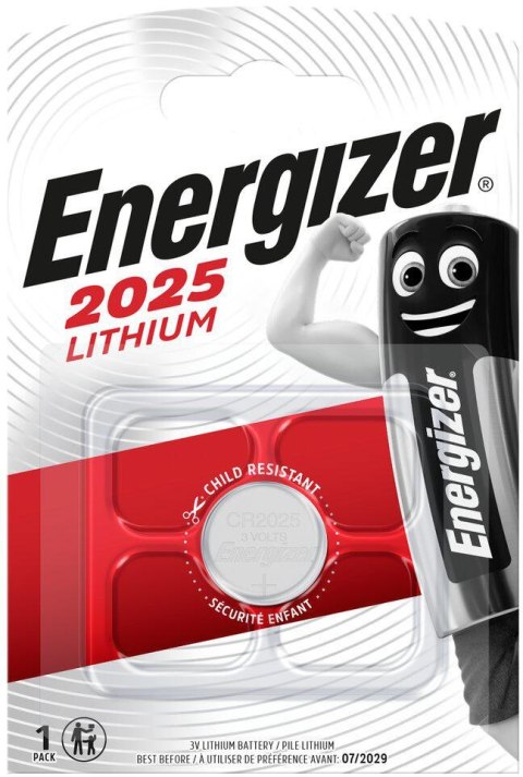 Bateria CR2025 Energizer Lithium (blister 1 szt.) ENERGIZER