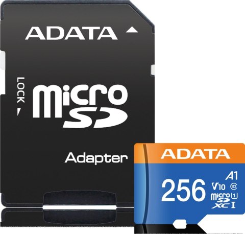 Adata karta microSD Premier 256GB UHS1/CL10/A1+adapter ADATA