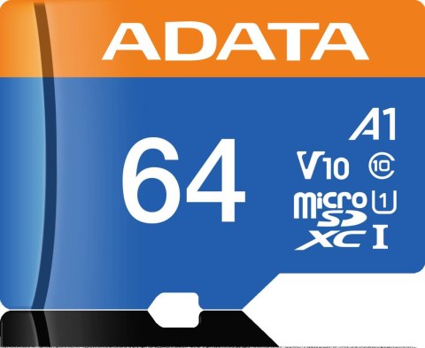 Adata microSD Premier 64GB UHS1/CL10/A1 + adapter ADATA