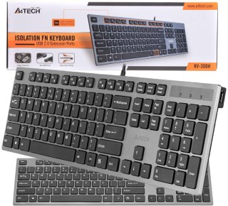 Klawiatura komputerowa A4tech KV-300H USB szary A4TECH
