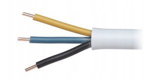 Przewód elektryczny drut okrągły YDY 3x1,5mm2 450/750V MERCOR 100m MERCOR