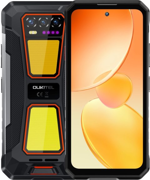Smartfon Oukitel WP58 Pro 5G 6.7" 8/512GB 10000mAh pomarańczowy OUKITEL