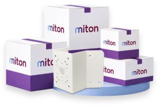 Uchwyt adapter narożny MT-P151 Opakowanie zbiorcze 10szt. MITON