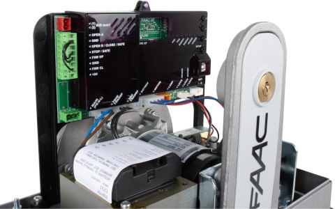 Zestaw Cyclo C721 FDS - FAAC 24V do 800kg bram przesuwnych FAAC