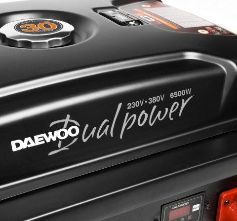 AGREGAT PRĄDOTWÓRCZY DAEWOO GDA 7500DPE-3 6.5kW DAEWOO POWER PRODUCTS