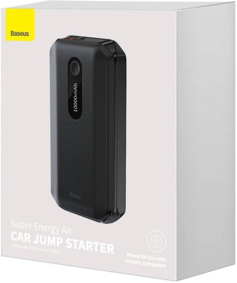 POWERBANK BOOSTER Baseus Max Car Jump Starter CGNL020101 10000mAh 12V 1000A + KABLE KROKODYLKI BASEUS