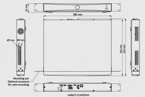 REJESTRATOR IP NT-NVR761F-H2 MITON