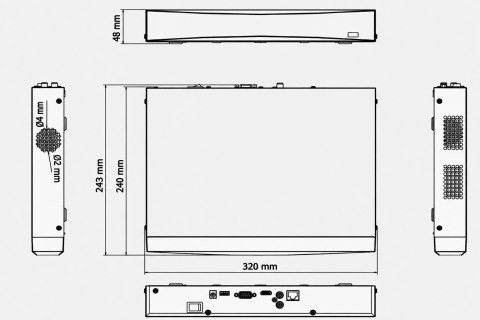 Rejestrator IP NT-NVR760H-H1 MITON