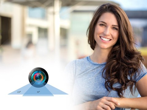 Zestaw wideodomofonowy Hikvision Hybrid HD DS-KIS313-P(B) HIKVISION