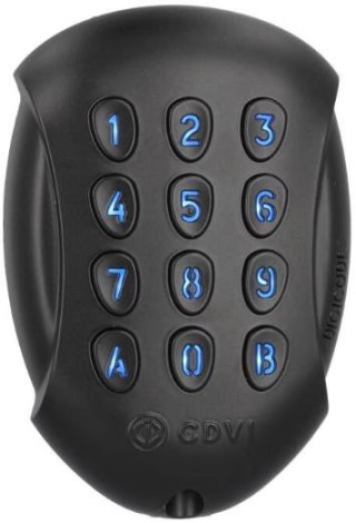 Klawiatura z Bluetooth czarna CDVI GALEO BLACK CDVI
