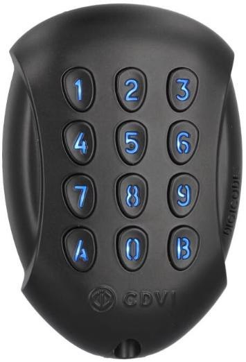 Klawiatura z Bluetooth czarna CDVI GALEO BLACK CDVI