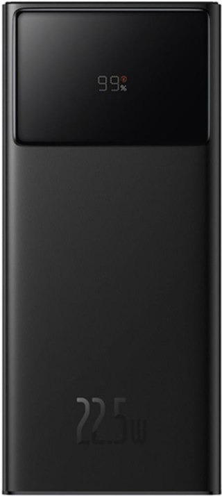 Powerbank Baseus EnerFill FP41 30000 mAh 22,5 W USB-A USB-C czarny z kablem USB-A / USB-C BASEUS