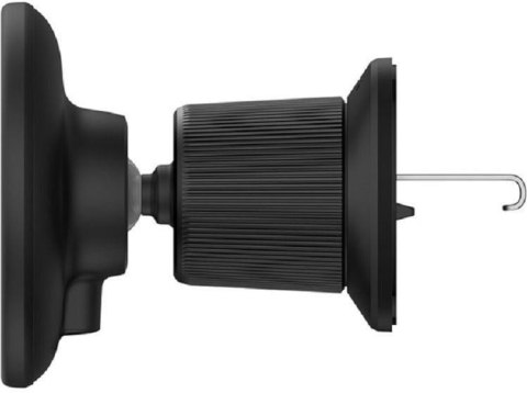 UCHWYT SAMOCHODOWY ŁADOWARKA INDUKCYJNA Baseus CW01 MagSafe Qi 2.0 15 W NA KRATKĘ CZARNY BASEUS