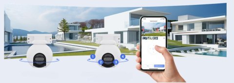 Zestaw do monitoringu Wi-Fi EZVIZ 4x H80x Dual 4K 8MP+2MP 4mm EZVIZ