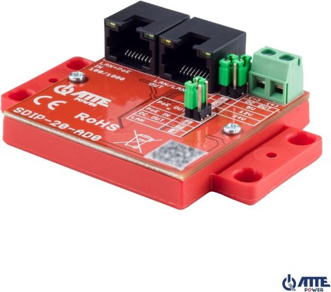 Adapter PoE obniżający napięcie ATTE SDIP-20-AD0 ATTE