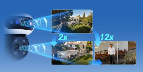 Kamera IP Ezviz C90f Triple 3K (5MP+5MP+5MP) Wi-Fi EZVIZ