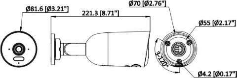 Kamera bezprzewodowa IP Hikvision DS-2CFS04/4G(2.8mm) HIKVISION