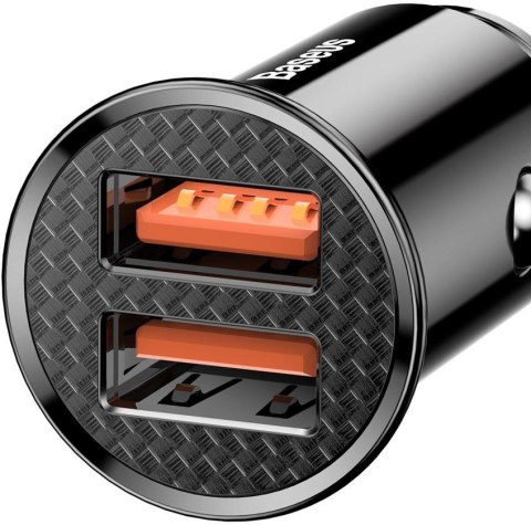 ŁADOWARKA SAMOCHODOWA Baseus Circular CCALL-YD01 30W 5A 2x USB-A QC 3.0 BASEUS