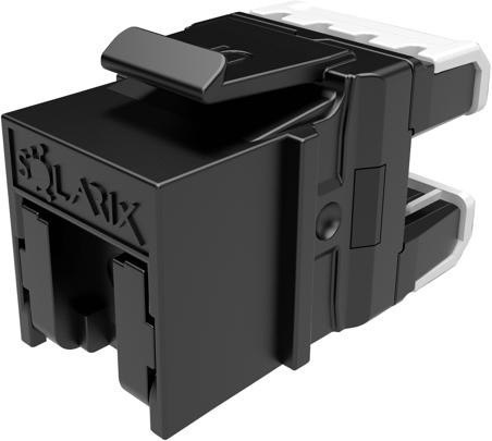 Moduł Keystone szybkozaciskowy narzędziowy SOLARIX Cat.6 UTP RJ45 czarny 25286803 SOLARIX