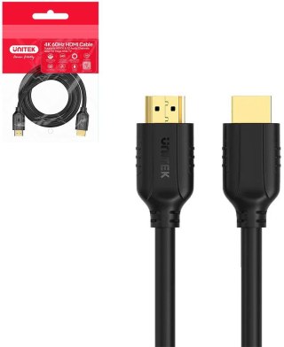 Kabel HDMI Unitek 2.0 4K 60Hz HDR ARC 0,3 m UNITEK