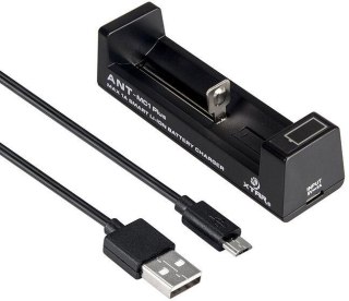 Ładowarka do akumulatorów cylindrycznych Li-ion 18650 Xtar ANT MC1 Plus micro USB-B XTAR