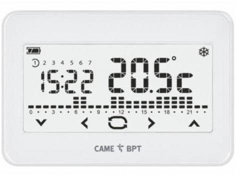 Termostat CAME TH/550 WH [BAT/BIAŁY/1RL/NT] 845AA-0010 CAME