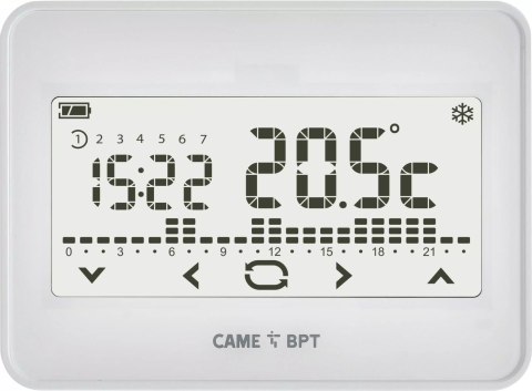 Termostat CAME TH/550 WH [BAT/BIAŁY/1RL/NT] 845AA-0010 CAME
