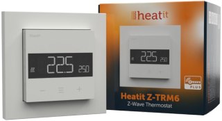 Termostat Heatit Z-TRM6 White RAL 9003 Z-Wave Thermostat 3600W 16A 868,4 Mhz HEATIT