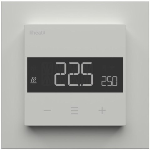 Termostat Heatit Z-TRM6 White RAL 9003 Z-Wave Thermostat 3600W 16A 868,4 Mhz HEATIT