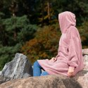 Bluzair Bluza Koc Hoodie Oversize Polska Różowy