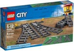 Klocki Lego Klocki City 60238 Zwrotnice