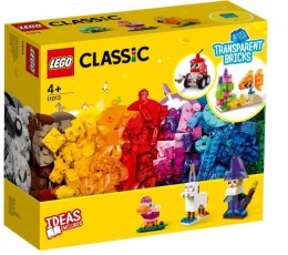 Klocki Lego Klocki Classic 11013 Kreatywne przezroczyste klocki