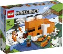 Klocki Lego Klocki Minecraft 21178 Siedlisko lisów