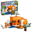 Klocki Lego Klocki Minecraft 21178 Siedlisko lisów